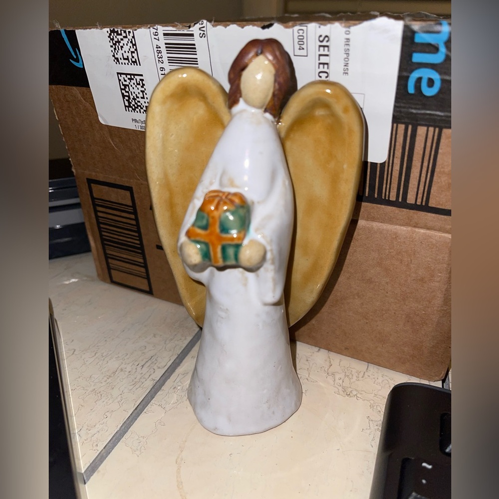 Ceramic Angel Figurine